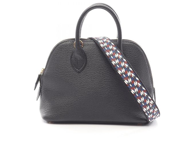 Hermès Hermes Bolide 1923 Mini Sac à main 2-Way Noir