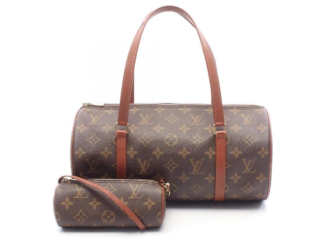 Louis Vuitton Papillon 30 Handtasche Braun