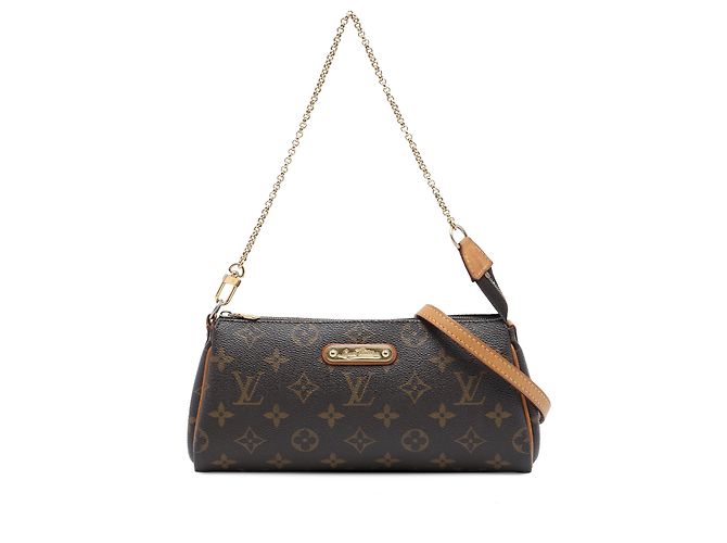 Louis Vuitton Brown Monogram Eva Marrom