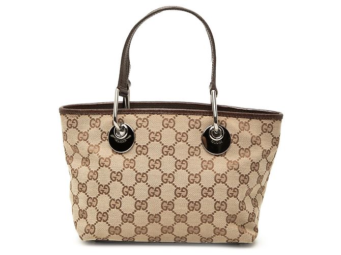 Sac à main Gucci Beige GG Canvas Eclipse