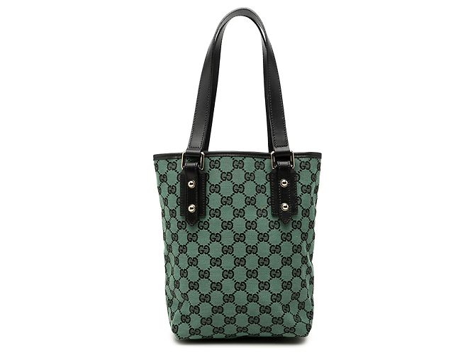 Tote Gucci Green GG Canvas Verde
