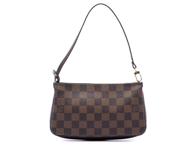 Louis Vuitton Brown Damier Ebene Navona Marron