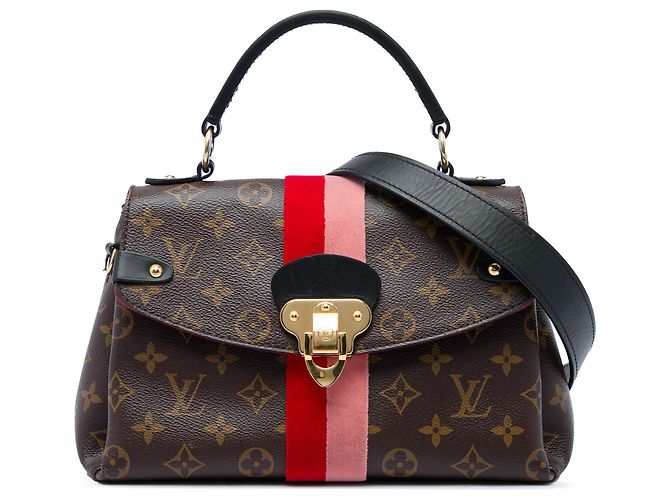Louis Vuitton Brown Monogram Georges BB Marrom