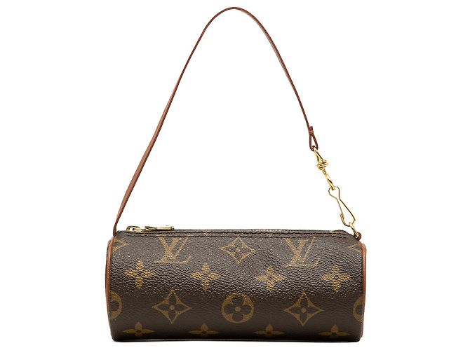 Louis Vuitton Brown Monogram Papillon Pochette Marrom