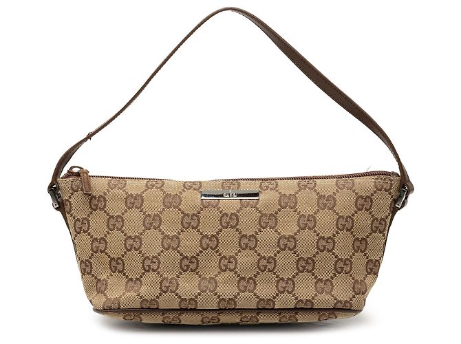 Gucci Beige GG Canvas Boat