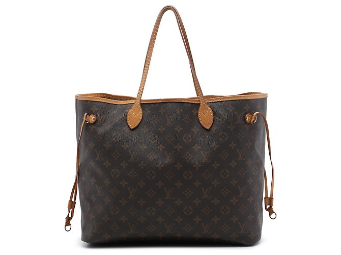 Louis Vuitton Brown Monogram Neverfull GM Marrom