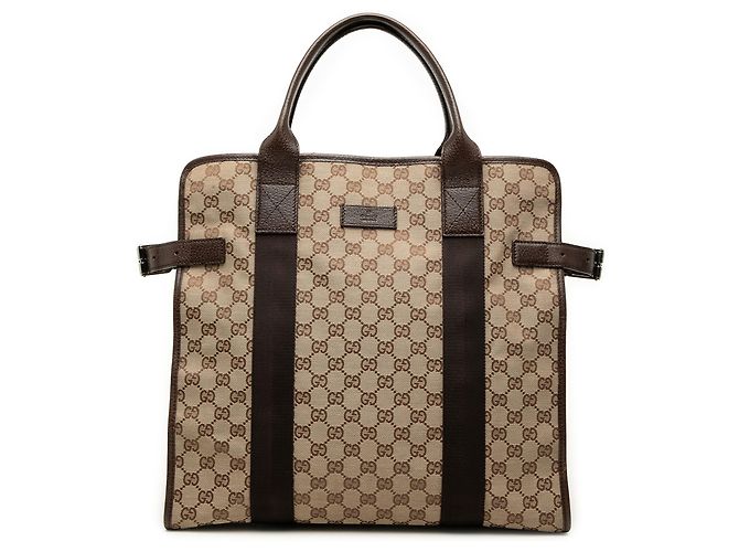 Gucci GG Canvas Tote beige