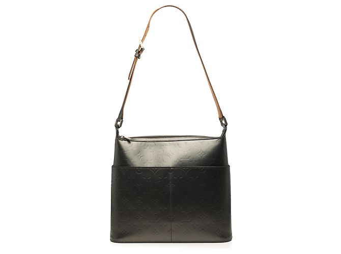 Louis Vuitton Gray Monogram Mat Sutter Braun Anthrazitgrau