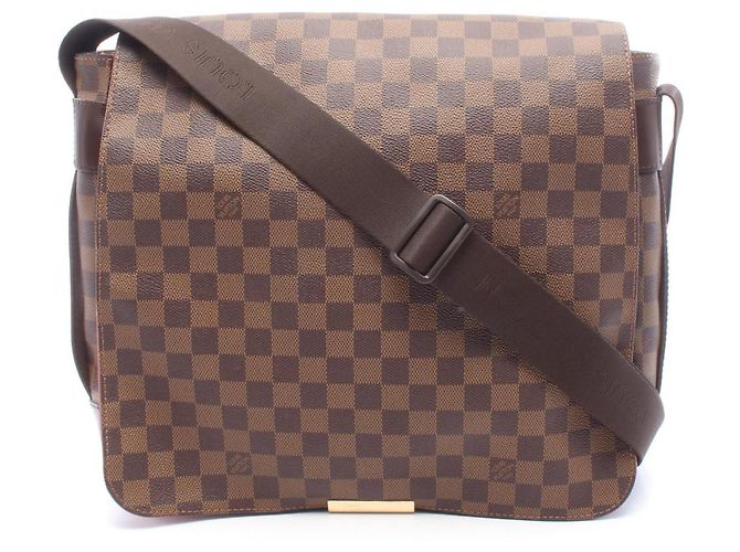 Bolsa de Ombro Louis Vuitton Bastille Marrom Damier ebene