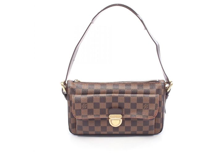 Bolsa de Ombro Louis Vuitton Ravello GM Marrom