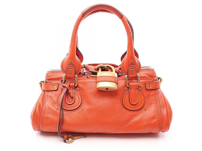 Sac à main Chloé Paddington Orange