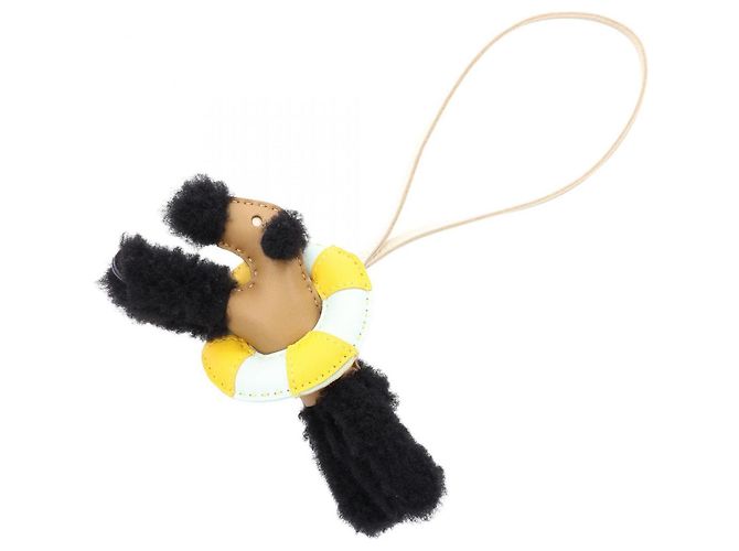 Hermès Accessorio Hermes Buddy Charm à la Mer Nero Multicolore Beige