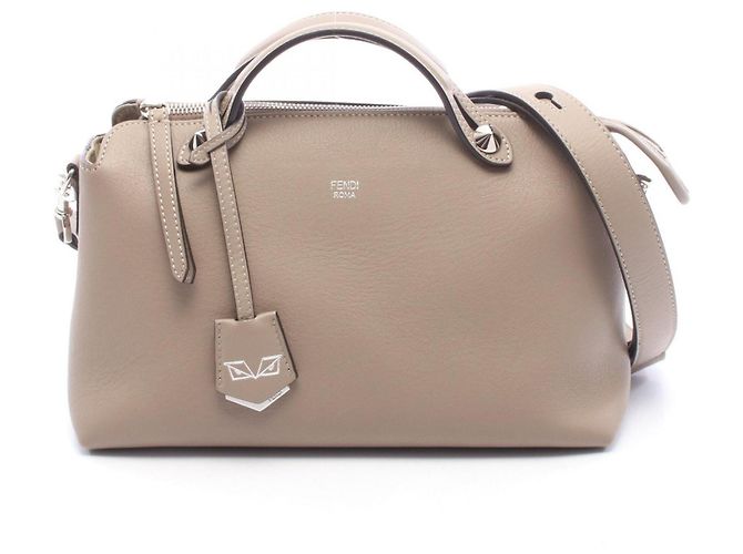 Sac à main 2-Way Fendi BY THE WAY MEDIUM Beige