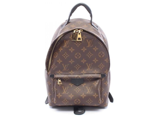 Louis Vuitton Palm Springs PM Monogram Backpack Brown Black