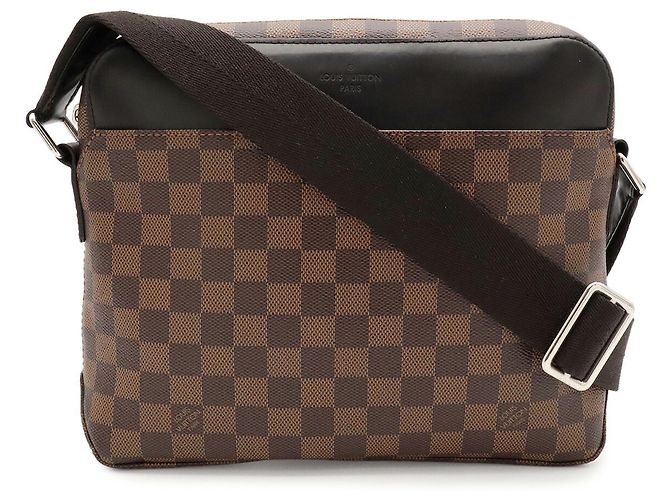 Borsa a tracolla Louis Vuitton Damier Jake PM Marrone