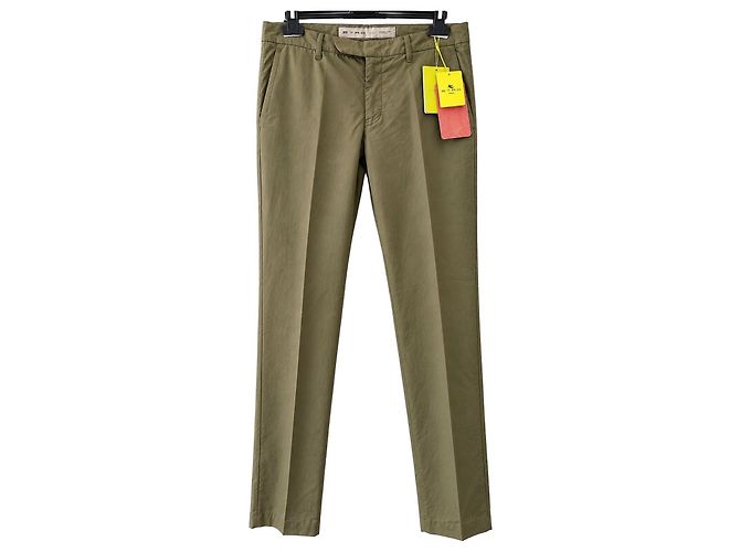 Etro Herrenhose aus Baumwolle in Khaki