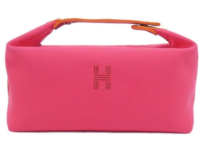 Hermès Borsa e pochette Hermes Bride à Black GM 103223M Rosa