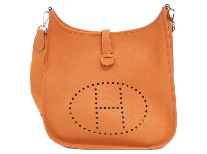 Hermès Borsa a tracolla Hermes Evelyne 3 GM Rosso