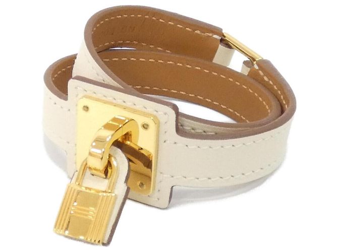 Hermès Hermes O'Kelly Charm Armband Weiß