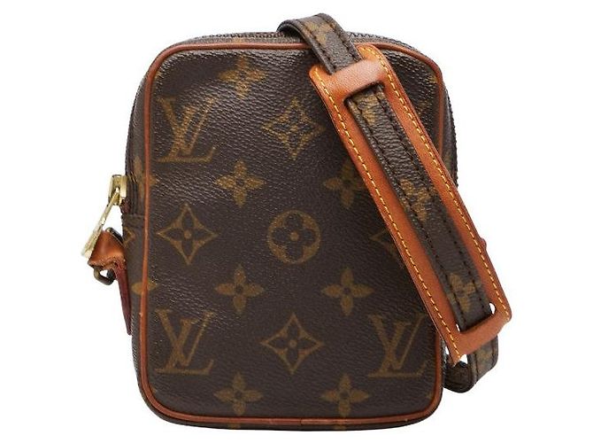 Bolsa Tiracolo Louis Vuitton Mini Danube Marrom