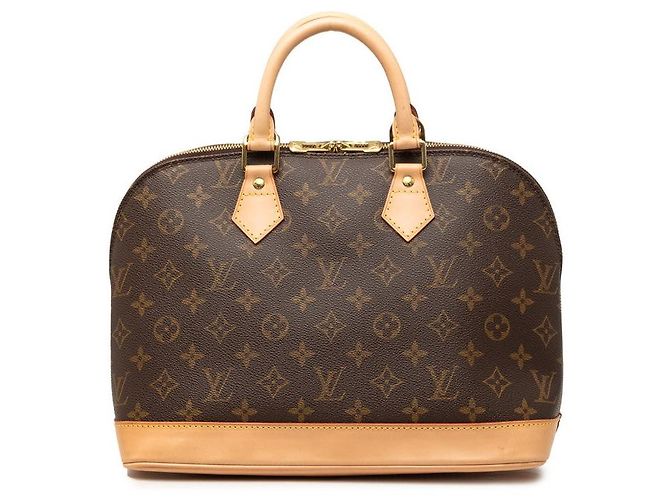 Sac à main Louis Vuitton Alma PM Marron