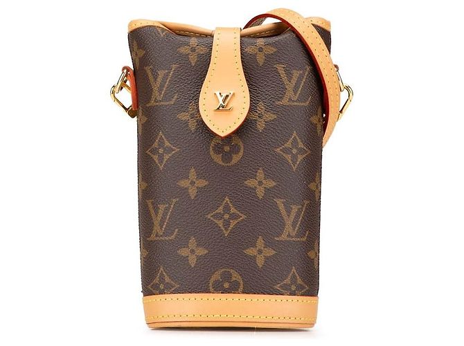 Bolsa de Ombro Louis Vuitton Fold Me Pouch Marrom