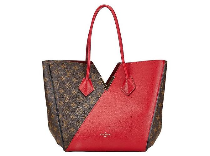 Borsa Tote Louis Vuitton Monogram Kimono MM Rosso