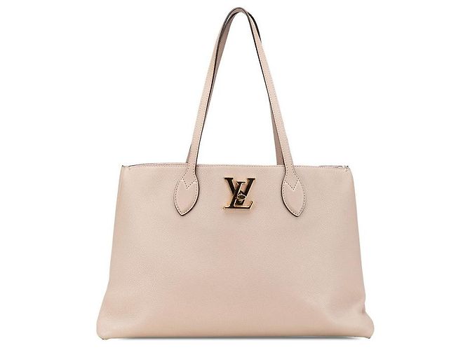 Louis Vuitton Lockme Shopper M57346 Marrone Beige