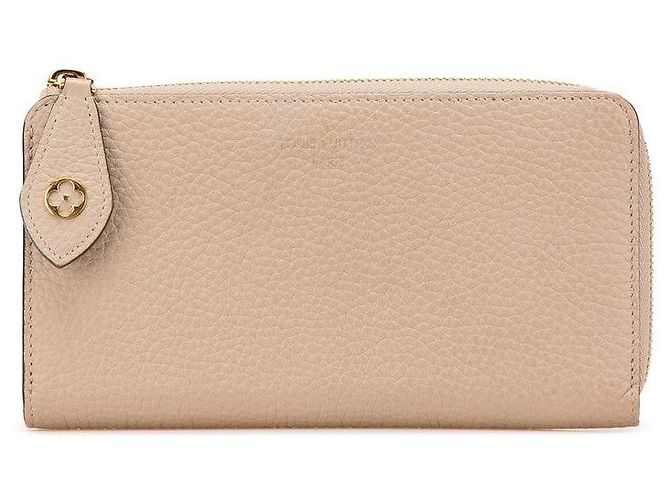 Louis Vuitton Portefeuille Comet Long Wallet Marrone Beige
