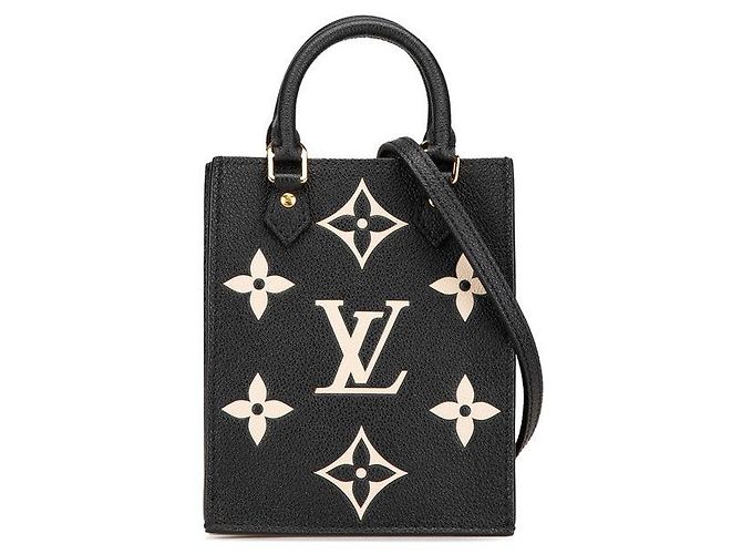 Borsa Louis Vuitton Petite Sac Plat Nero