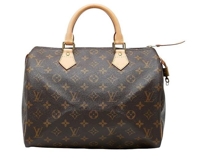 Bolsa de mão Louis Vuitton Speedy 30 Marrom