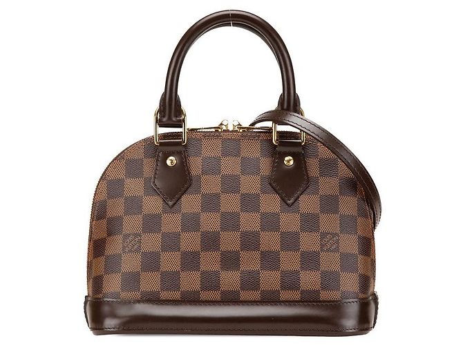 Borsa Louis Vuitton Alma BB Marrone