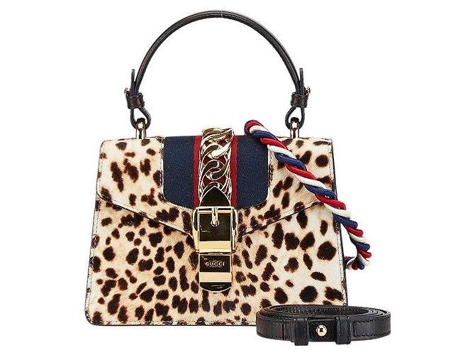 Borsa a mano Gucci Sylvie Mini Multicolore