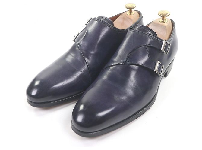 Autre Marque MAGNANNI SELECTION Lederschuhe Blau Marineblau