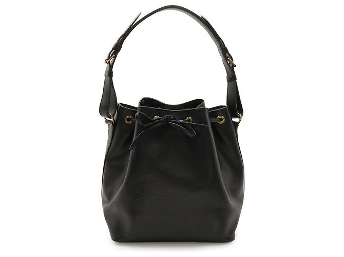 Borsa a tracolla Louis Vuitton Petit Noe Epi Nero
