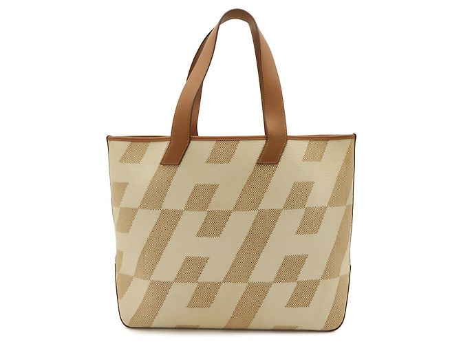 Hermès Hermes Ambie GM Tote Bag Braun Roh