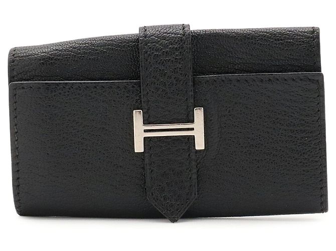 Hermès HERMES Bearn Key Case Noir