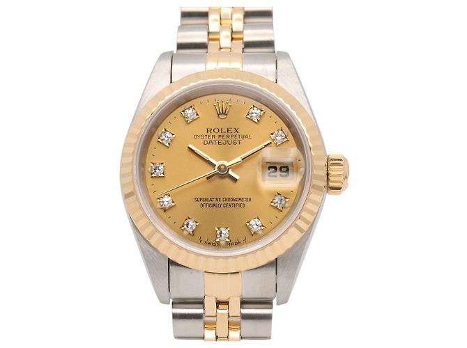 Relógio Rolex Datejust 10P Diamond S-serial
