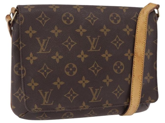 LOUIS VUITTON Monogram Musette Tango Short Strap Bag M51257 LV Auth 203393 Monogramma