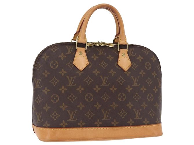LOUIS VUITTON Monogram Alma Handtasche M51130 LV Auth 205805A Monogramm