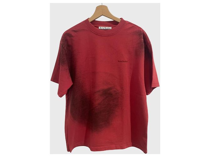 Camiseta Acne Studios roja T.XXS