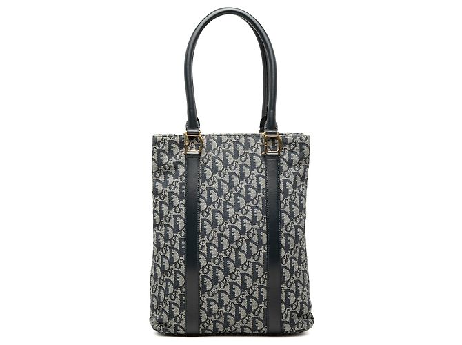 Autre Marque Borsa Tote Diorissimo Trotter Canvas Blu Dior