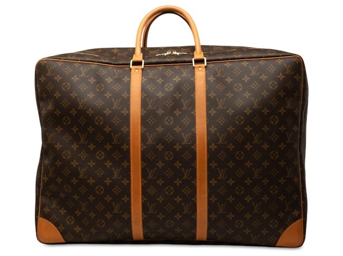 Borsa da viaggio Louis Vuitton Monogram Sirius 65 Marrone