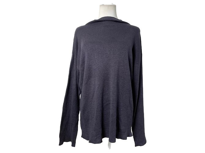 Maglione in lino Vintage Issey Miyake Dark Navy M Blu navy