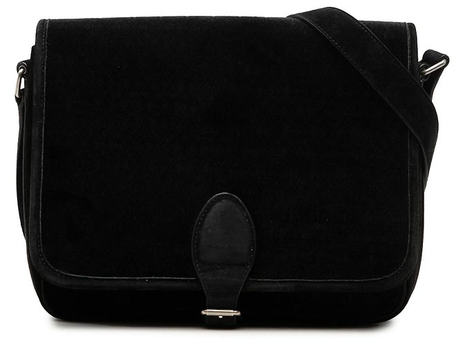 Autre Marque Borsa a tracolla Medium Le Monogramme in velluto nero Saint Laurent