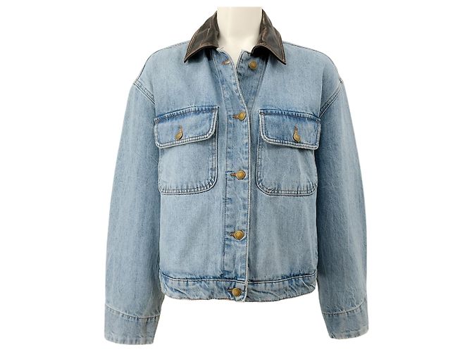 Jonathan Simkhai Giacca Simkhai Blue Denim Coney Island