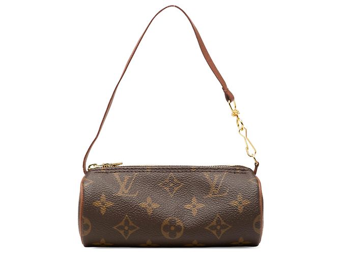 Sac à main Louis Vuitton Monogram Papillon Pochette Marron