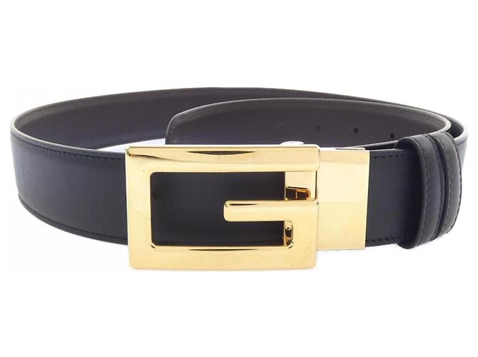 Gucci Standard Black Gürtel Schwarz