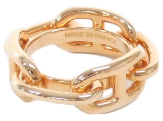 Ring Hermès Anel para lenço Hermes Legato Dourado