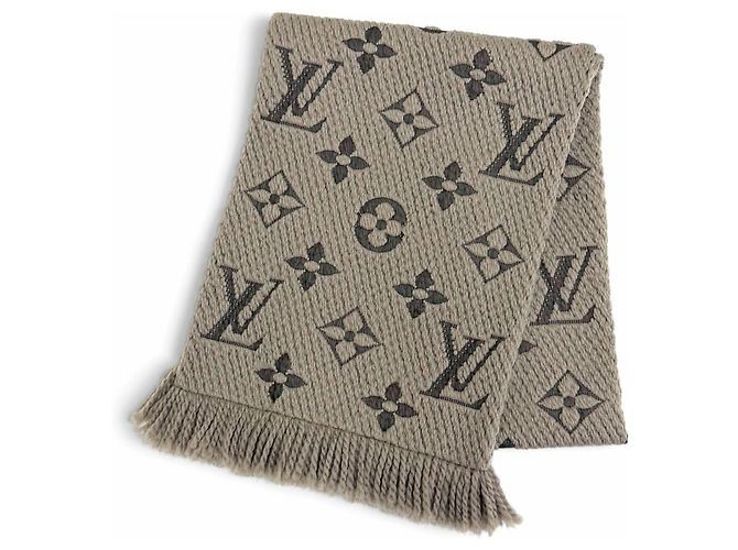 Louis Vuitton Echarpe Logomania Wool Silk Stole